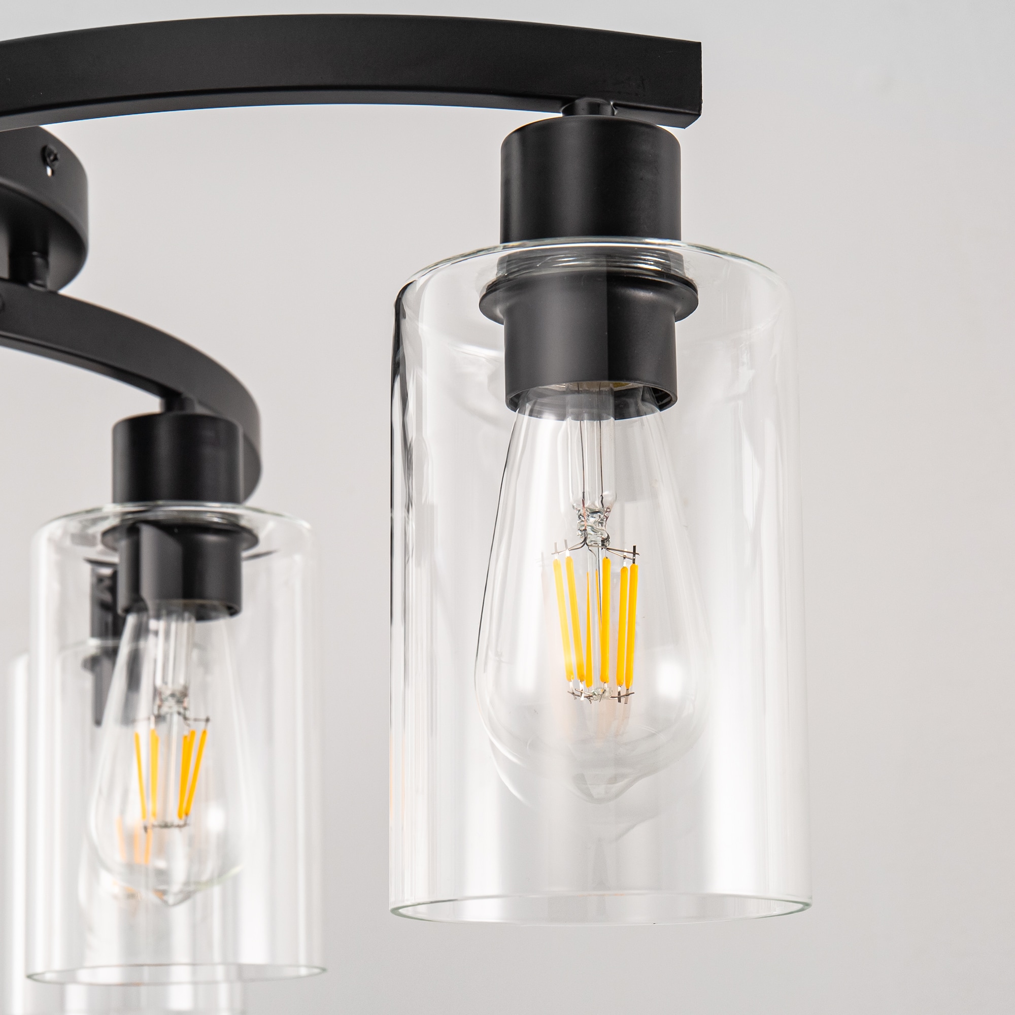 6 -Light 20.5-in Brown Chandelier - Image 6