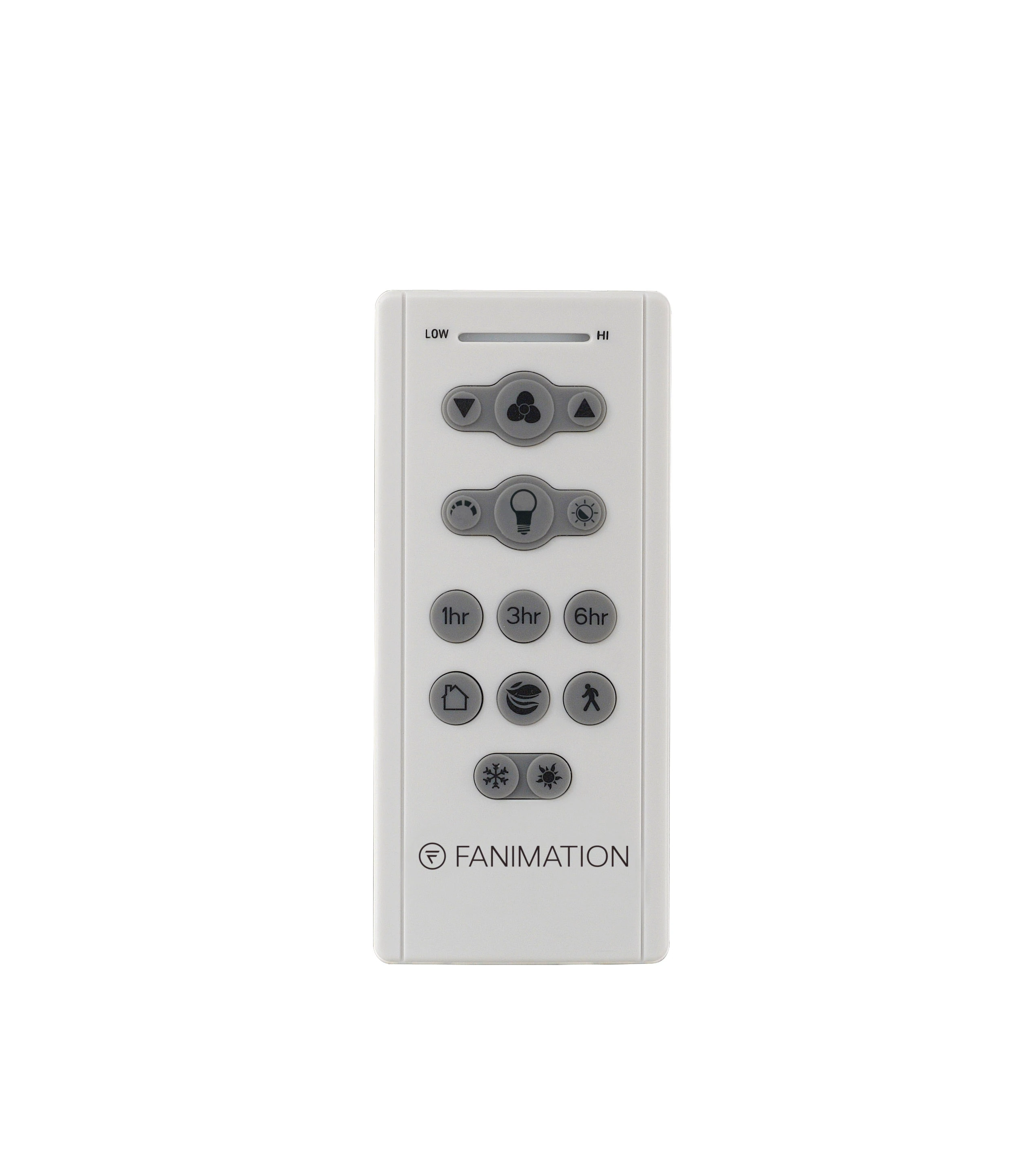 Kute 44 44-in Outdoor Smart Brushed Nickel with Brushed Nickel Blades Propeller Ceiling Fan Light Kit Compatible - Remote Included ( 3 -Blade ) - Image 3