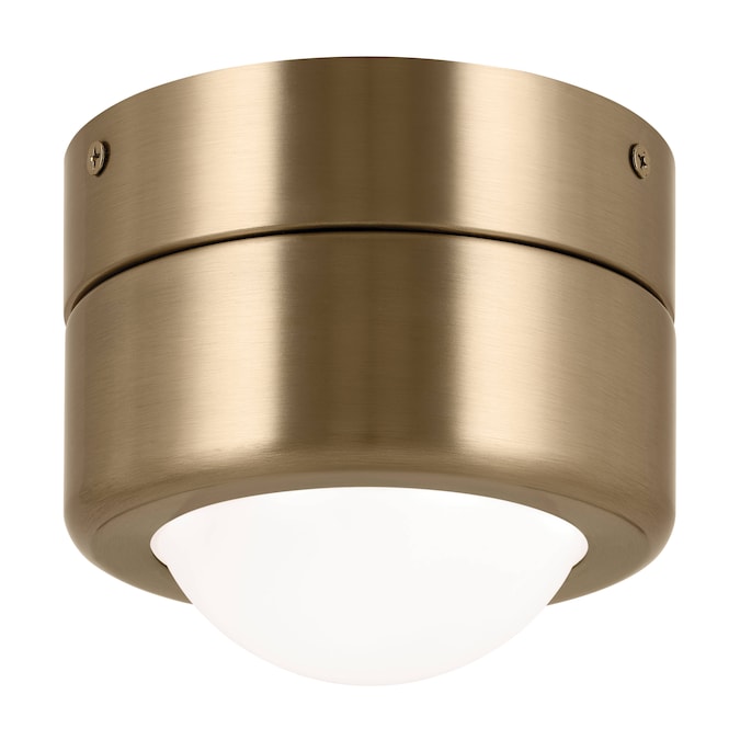 Kichler Tibbi 1-Light Gold LED Flush Mount Light