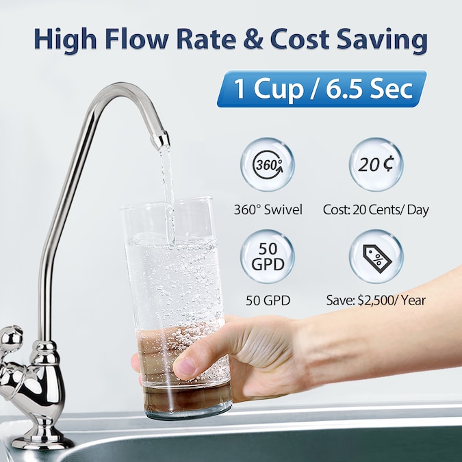 PureDrop RTW5AK 6-stage Multi-method Reverse Osmosis Filtration System - Image 3