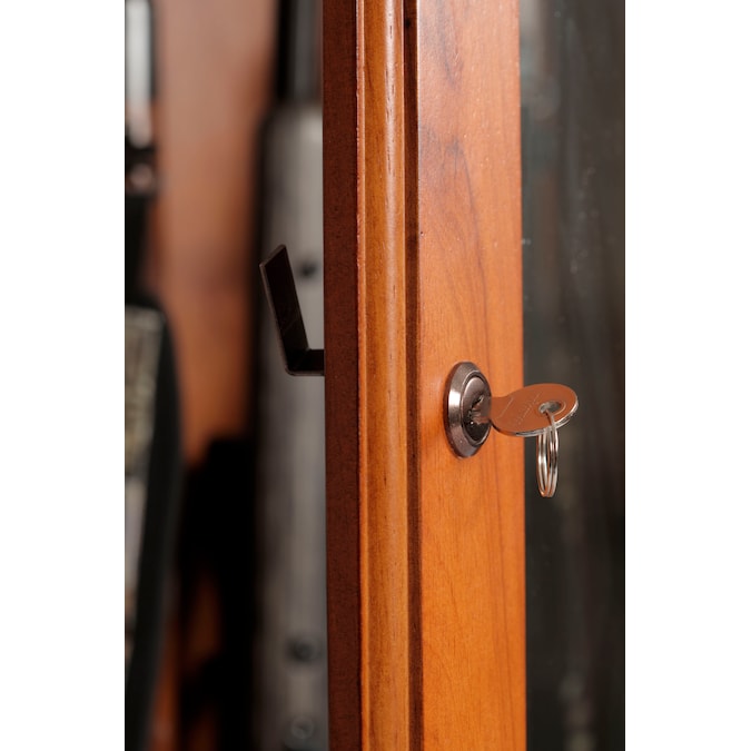 American Furniture Classics 10-Gun Keyed Gun Cabinet - Image 5