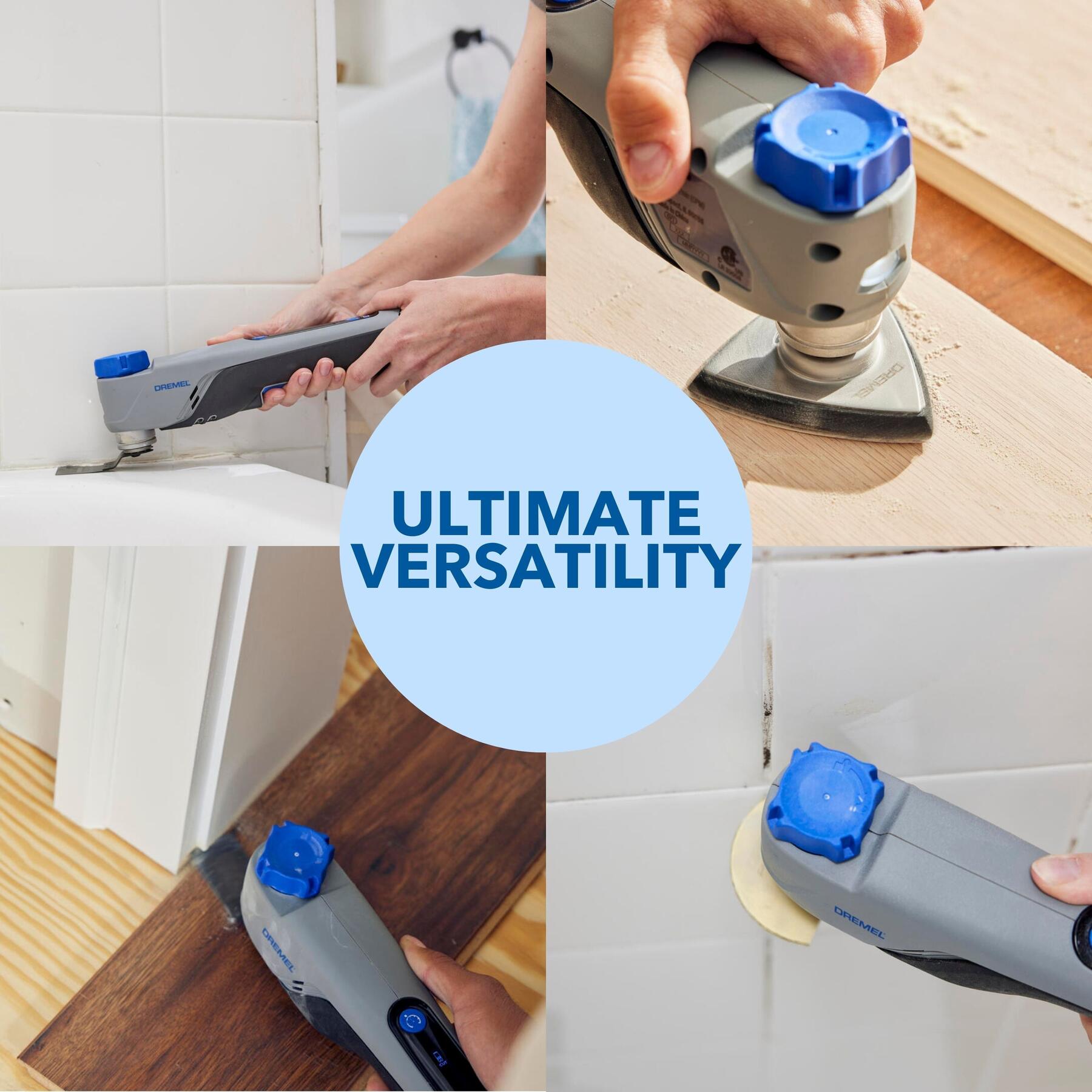 Blueprint 12-volt Cordless Brushless Variable speed 7 -Piece Oscillating Multi-Tool 1 -Batteries Included - Image 5