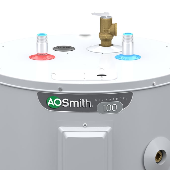 A.O. Smith Signature 100 28-Gallons Lowboy 6-year Warranty 3800-Watt Double Element Electric Water Heater - Image 6
