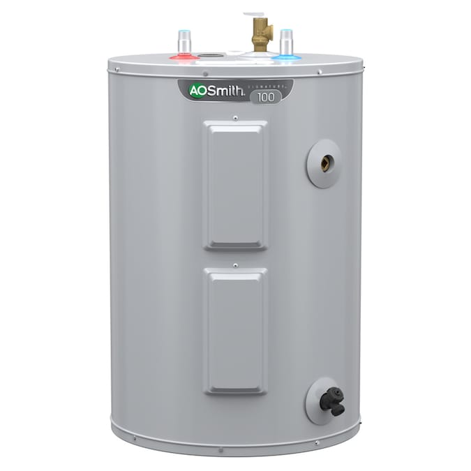 A.O. Smith Signature 100 28-Gallons Lowboy 6-year Warranty 3800-Watt Double Element Electric Water Heater