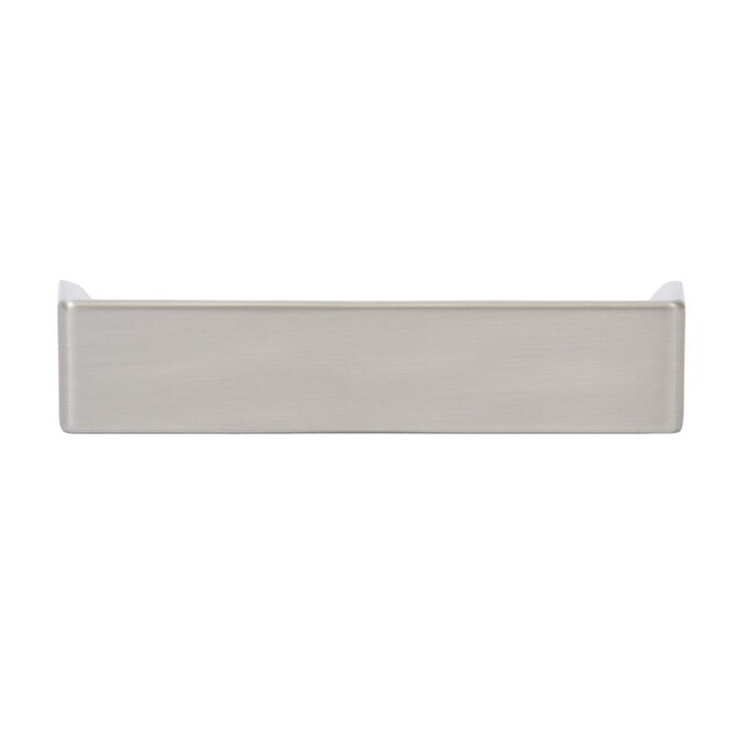 Sumner Street Home Hardware Lancaster 3-3/4-in (96Mm) Center to Center Satin Nickel Rectangular Bar Drawer Pulls (25-Pack) - Image 3