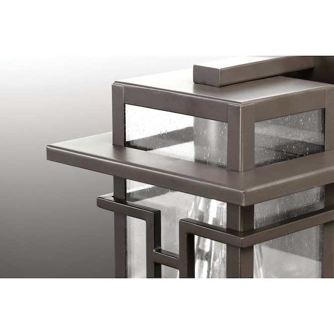 Progress Lighting Boxwood 1-Light 14.125-in H Antique Bronze Outdoor Wall Light - Image 7