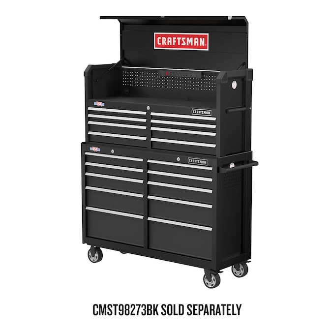 CRAFTSMAN 2000 Series 51.5-in W x 24.7-in H 8-Drawer Steel Tool Chest (Black) - Image 4