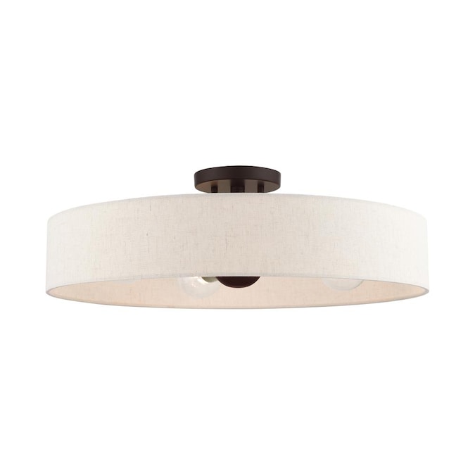 Livex Lighting Venlo 4-Light Matte Bronze Semi mount light - Image 4
