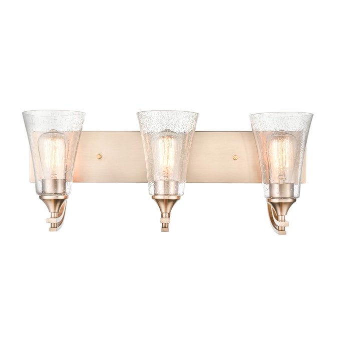 Millennium Lighting Natalie 24-in 3-Light Gold Traditional Vanity Light