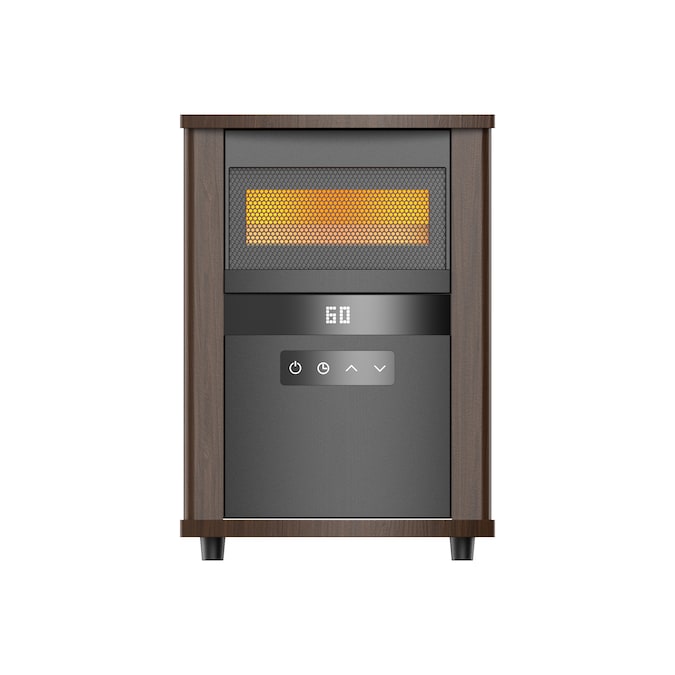Utilitech Up to 1500-Watt Infrared Quartz Cabinet Indoor Electric Space Heater with Thermostat and Remote Included