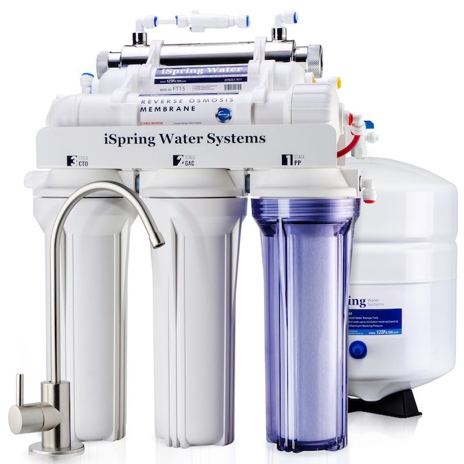 iSpring 6-stage Multi-method Reverse Osmosis Filtration System
