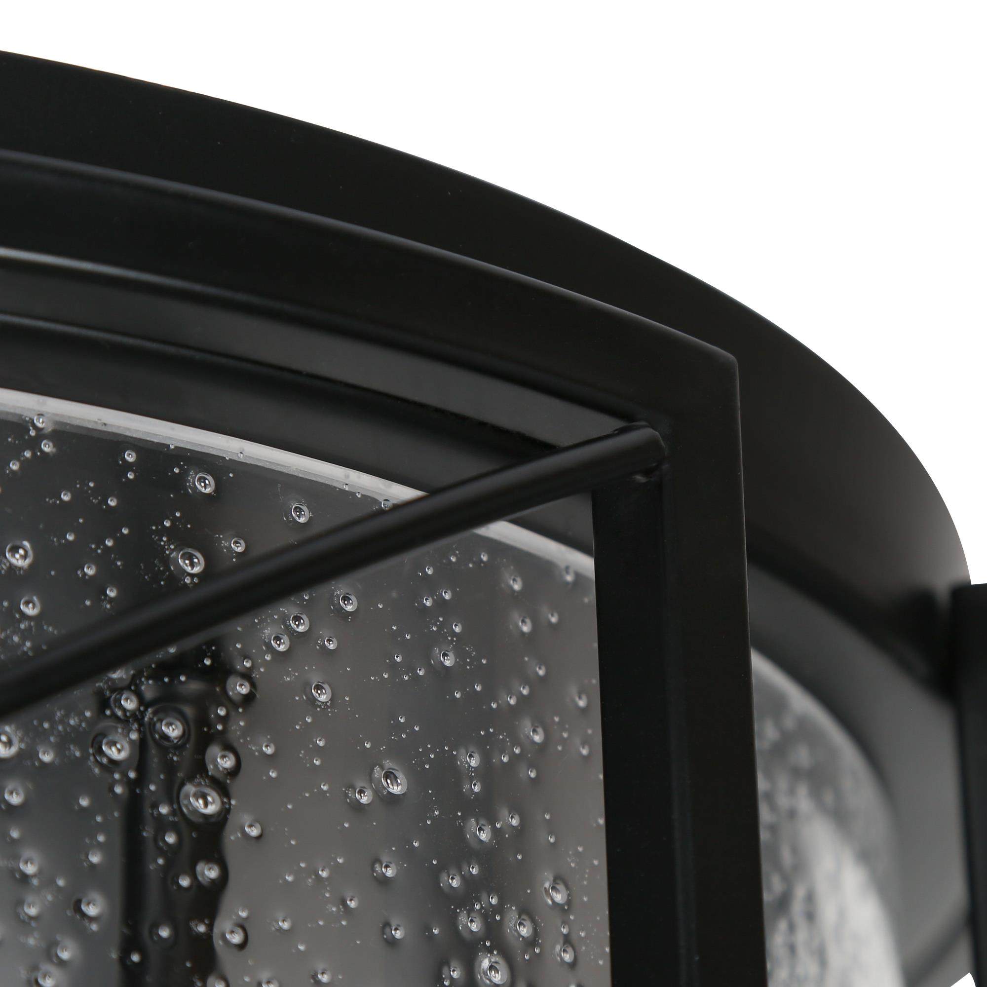 Vine 3 -Light 13-in Matte Black Flush Mount Light - Image 7