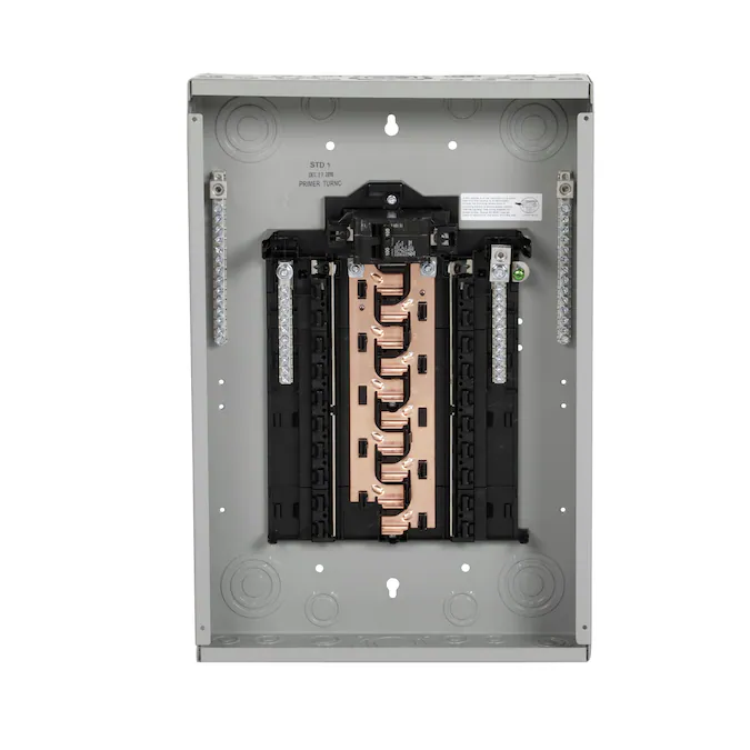 Siemens PN 100-Amp 20-Spaces 20-Circuit Indoor Convertible Main Breaker Panel Plug-on Neutral Load Center