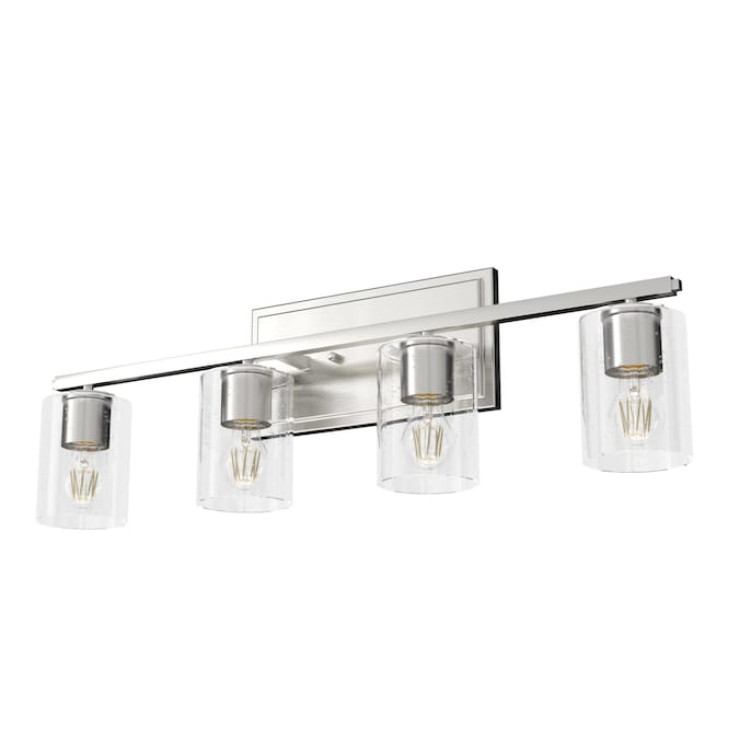 Hunter Kerrison 30-in 4-Light Brushed Nickel LED Transitional Vanity Light