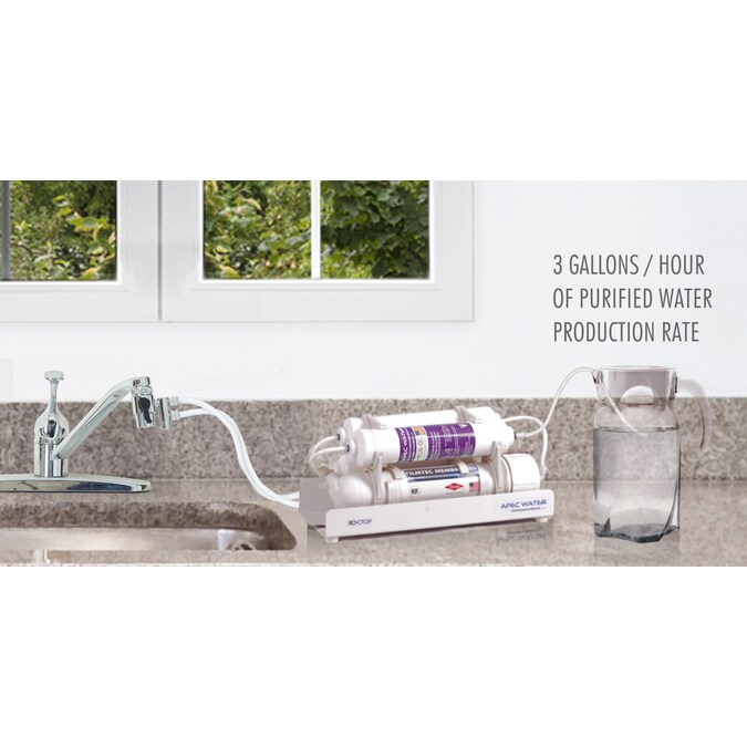 APEC Water Ultimate 4-stage Multi-method Reverse Osmosis Filtration System - Image 4