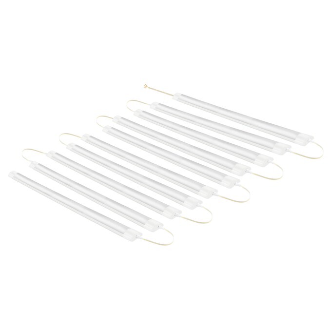 WYZM 4-ft 4500-Lumen Gray Daylight LED Flush Mount Garage Shop Light (10-Pack)