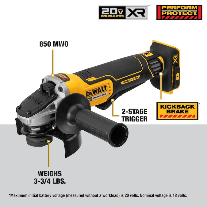 DEWALT XR 2-Tool 20-Volt Max Brushless Power Tool Combo Kit (1-Battery and charger Included) - Image 6