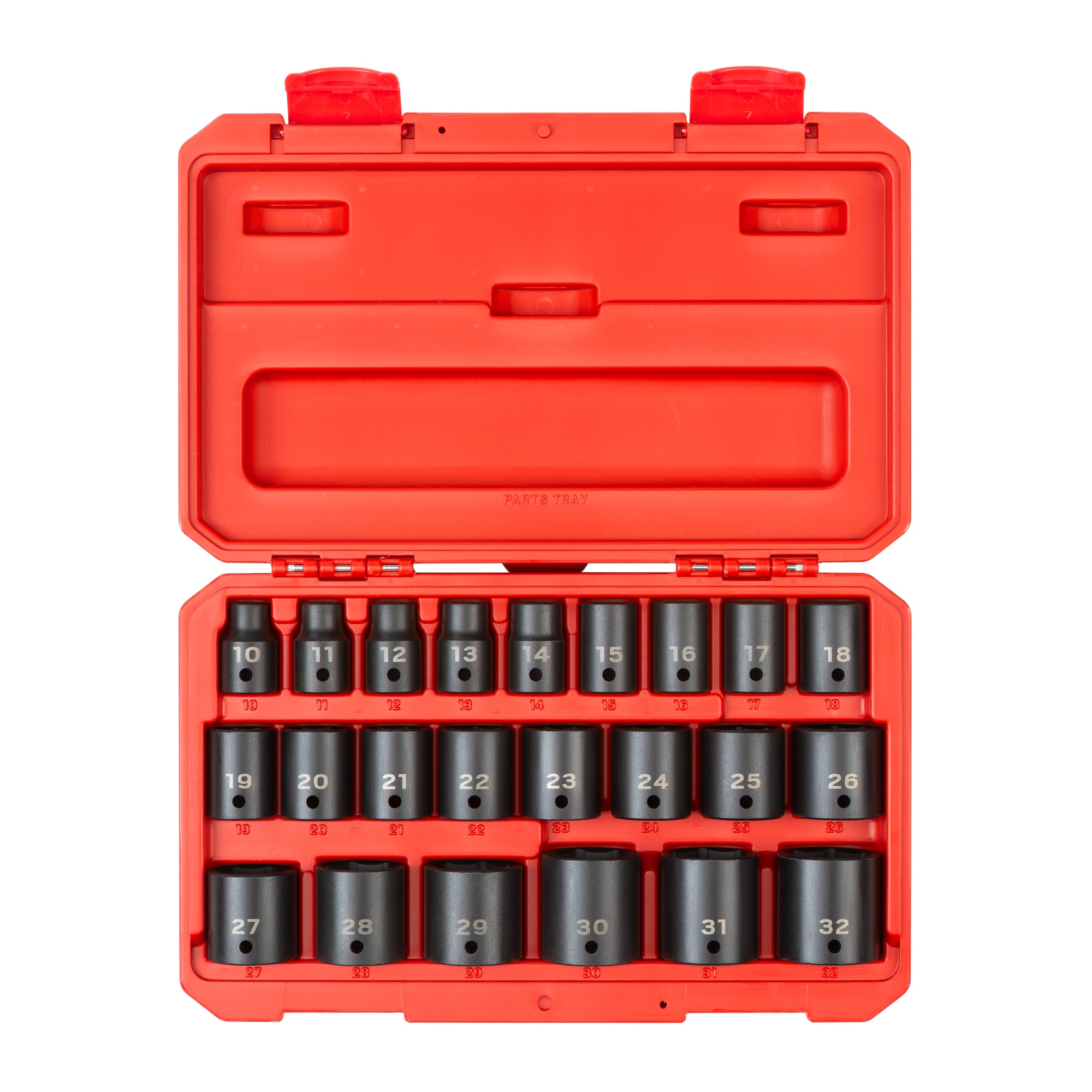 23 -Piece Metric 1/2-in Drive Set 6-point Impact Socket Set