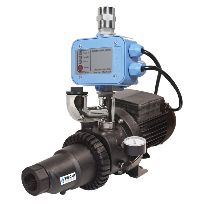 Burcam 3/4-HP 115-Volt 13.3-GPM Thermoplastic Convertible Jet Well Pump