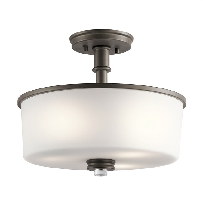 Kichler Joelson 1-Light Bronze Semi mount light