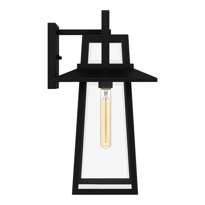 Quoizel Devonport 1-Light 18.5-in H Matte Black Outdoor Wall Light - Image 7