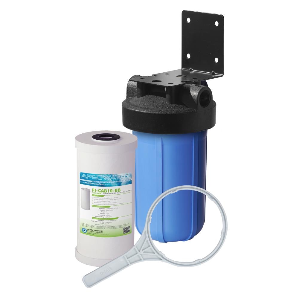 Water Filtration System 3 Single-stage 15-GPM GAC Hard water Whole House Water Filtration System