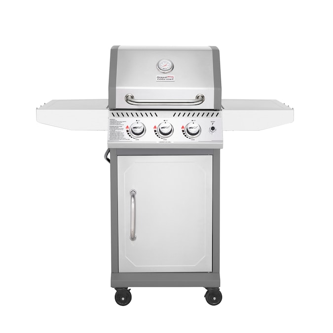 Royal Gourmet Stainless Steel 3-Burner Liquid Propane Gas Grill