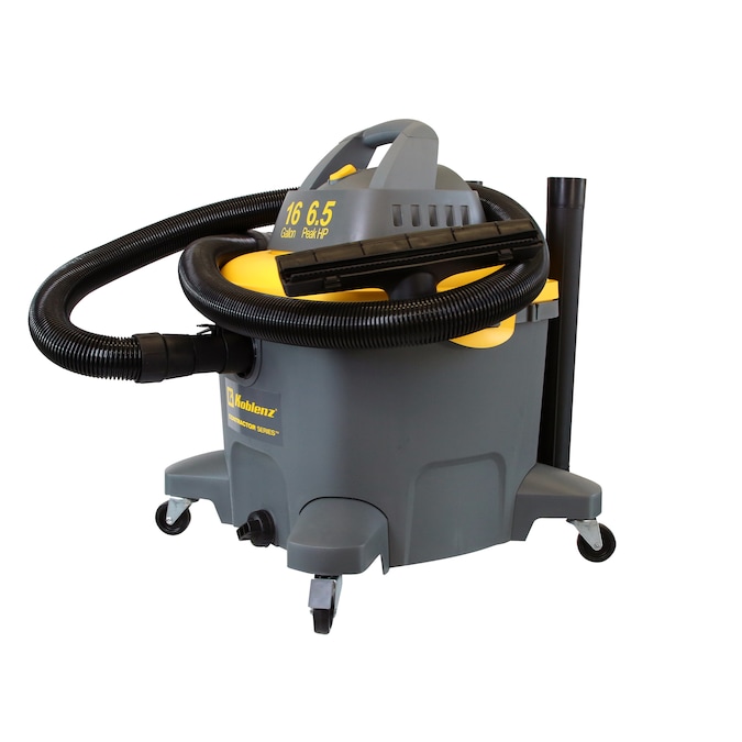 Koblenz 16-Gallons 6.5-HP Corded Wet/Dry Shop Vacuum with Accessories Included - Image 10