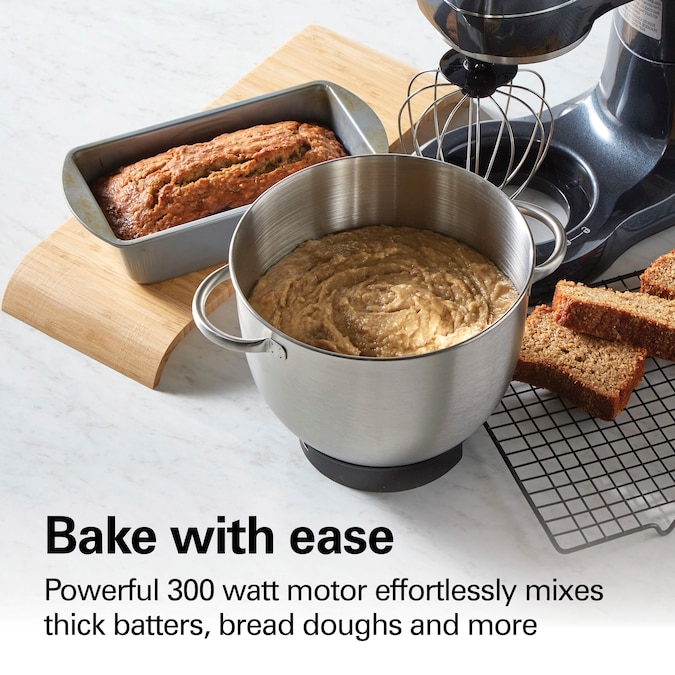 Hamilton Beach Black 4-Quart Tilt-head Stand Mixer - Image 8