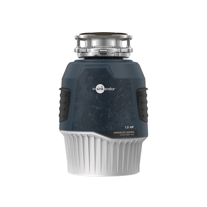 InSinkErator Evolution 55ss Advanced Series Continuous Feed 1-HP Septic Safe Non-corded Garbage Disposal with Noise Insulation