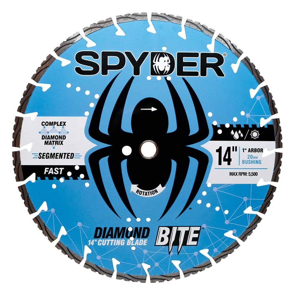 Diamond Bite 14-in Wet/Dry Segmented Rim Diamond Saw Blade