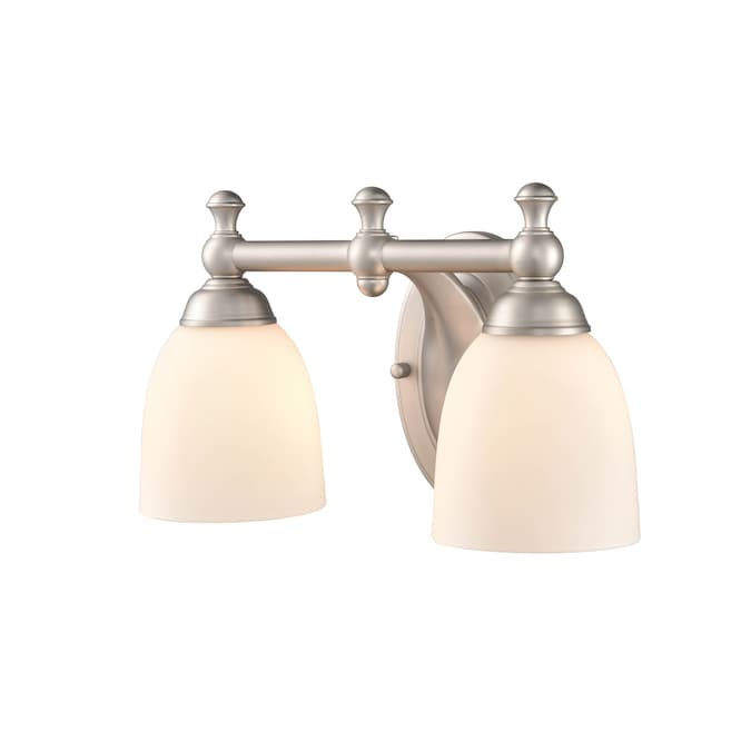 Millennium Lighting Vanity 16-in 2-Light Satin Nickel Traditional Vanity Light - Image 3