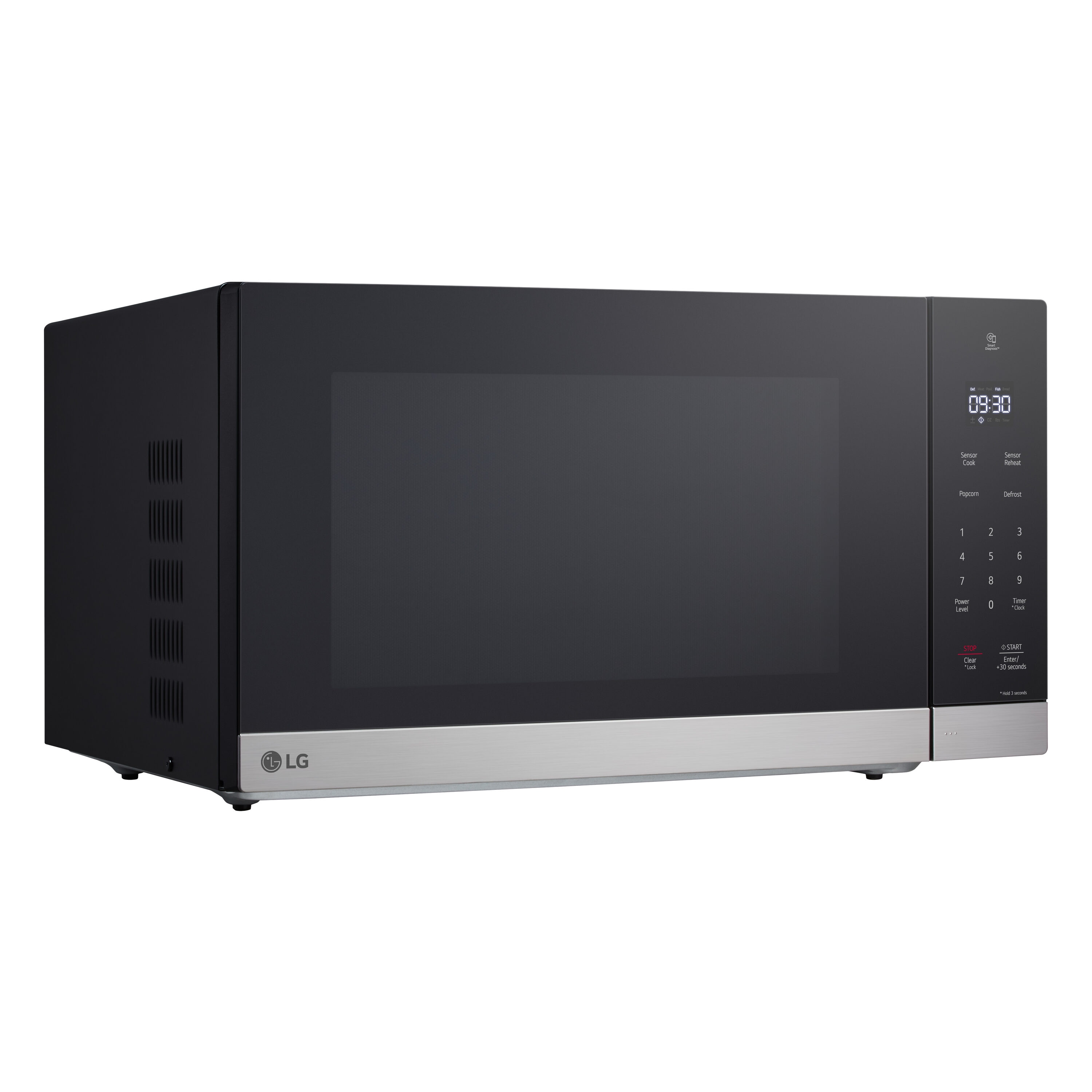 2-cu ft Large (Greater than 1.5-cu ft) 1200 -Watt Sensor Cooking Controls Countertop Microwave ( Stainless Steel ) - Image 3