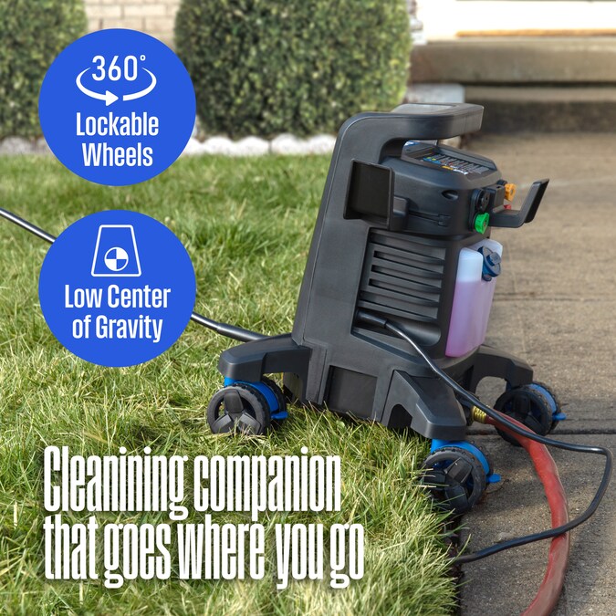 Westinghouse ePX3500 Includes 4 Nozzles + Turbo Nozzle 2500 PSI 1.76-GPM Cold Water Electric Pressure Washer with 5 Spray Tips - Image 8