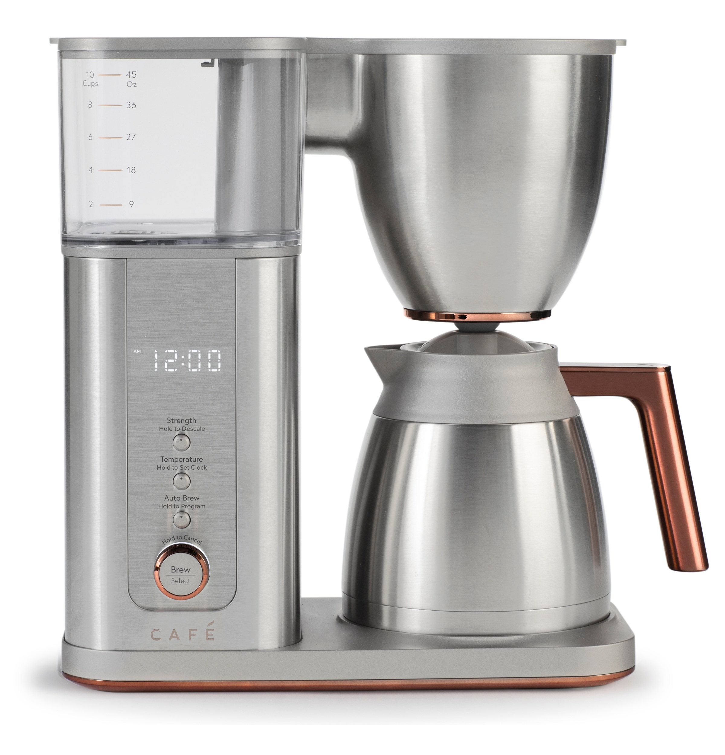10 -Cup Programmable Residential Drip coffee maker with Automatic Shut-Off ( Stainless Steel )