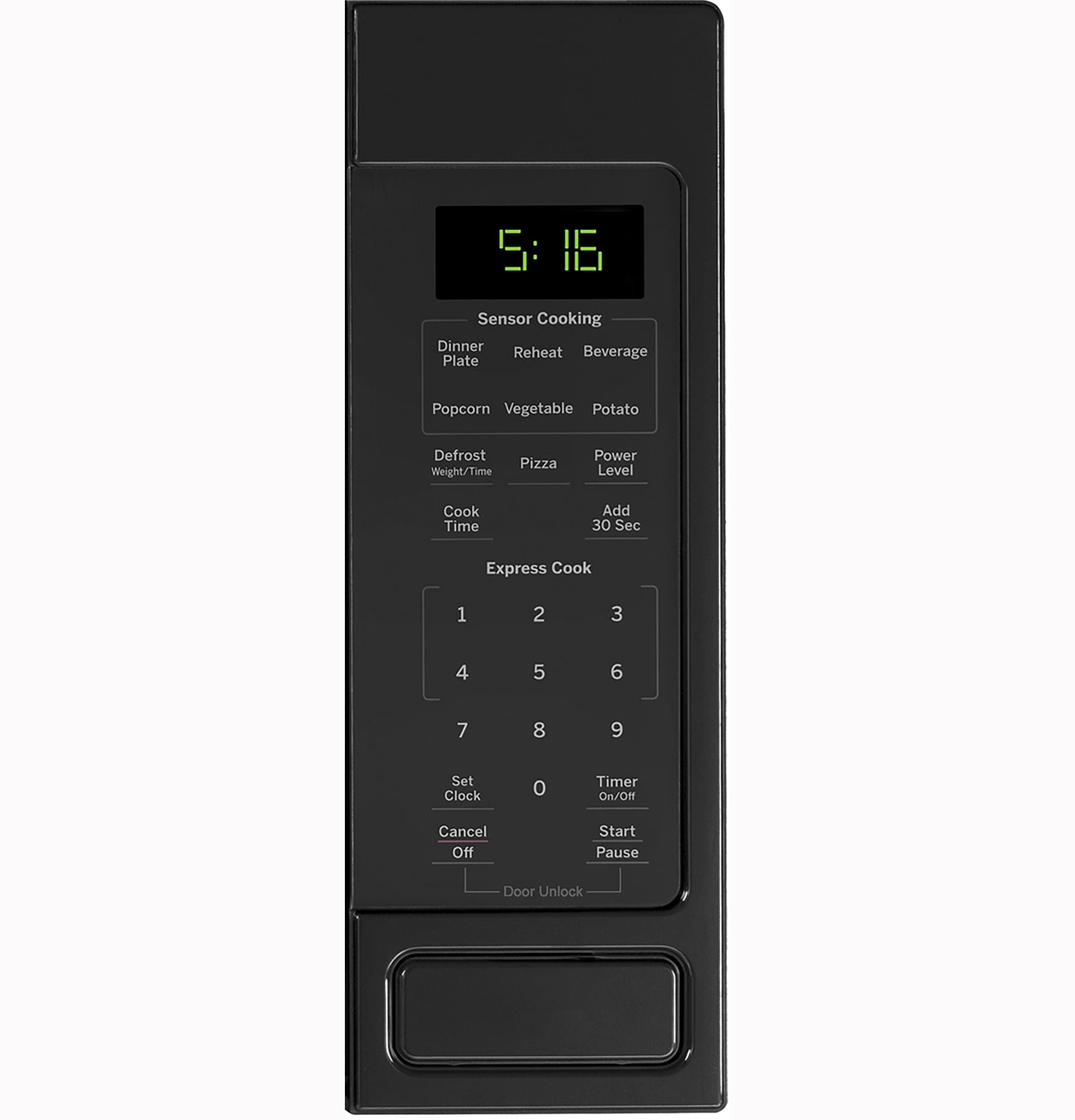 1.6-cu ft Large (Greater than 1.5-cu ft) 1150 -Watt Sensor Cooking Controls Countertop Microwave ( Black ) - Image 3