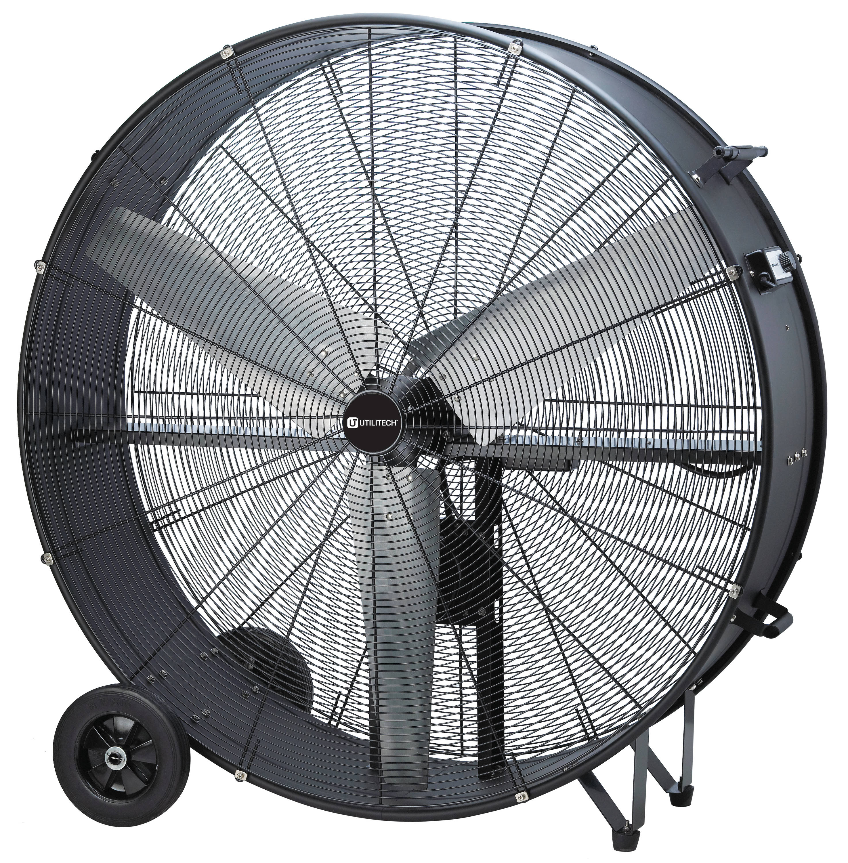 42-in 120 -Volt 2 -Speed High Velocity Indoor Black Industrial Fan