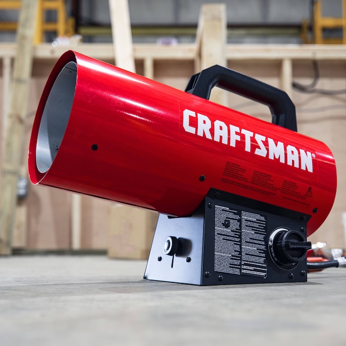 CRAFTSMAN Craftsman Forced Air Propane 60000-BTU Outdoor Portable Forced Air Propane Heater - Image 4