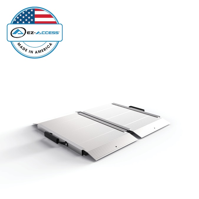 EZ-ACCESS 2.58-ft x 2-ft 1600 Lbs. Capacity Folding Loading Ramp