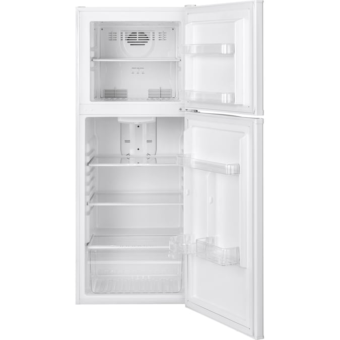 Hotpoint 9.7-cu ft Counter-depth Top-Freezer Refrigerator (White) - Image 3