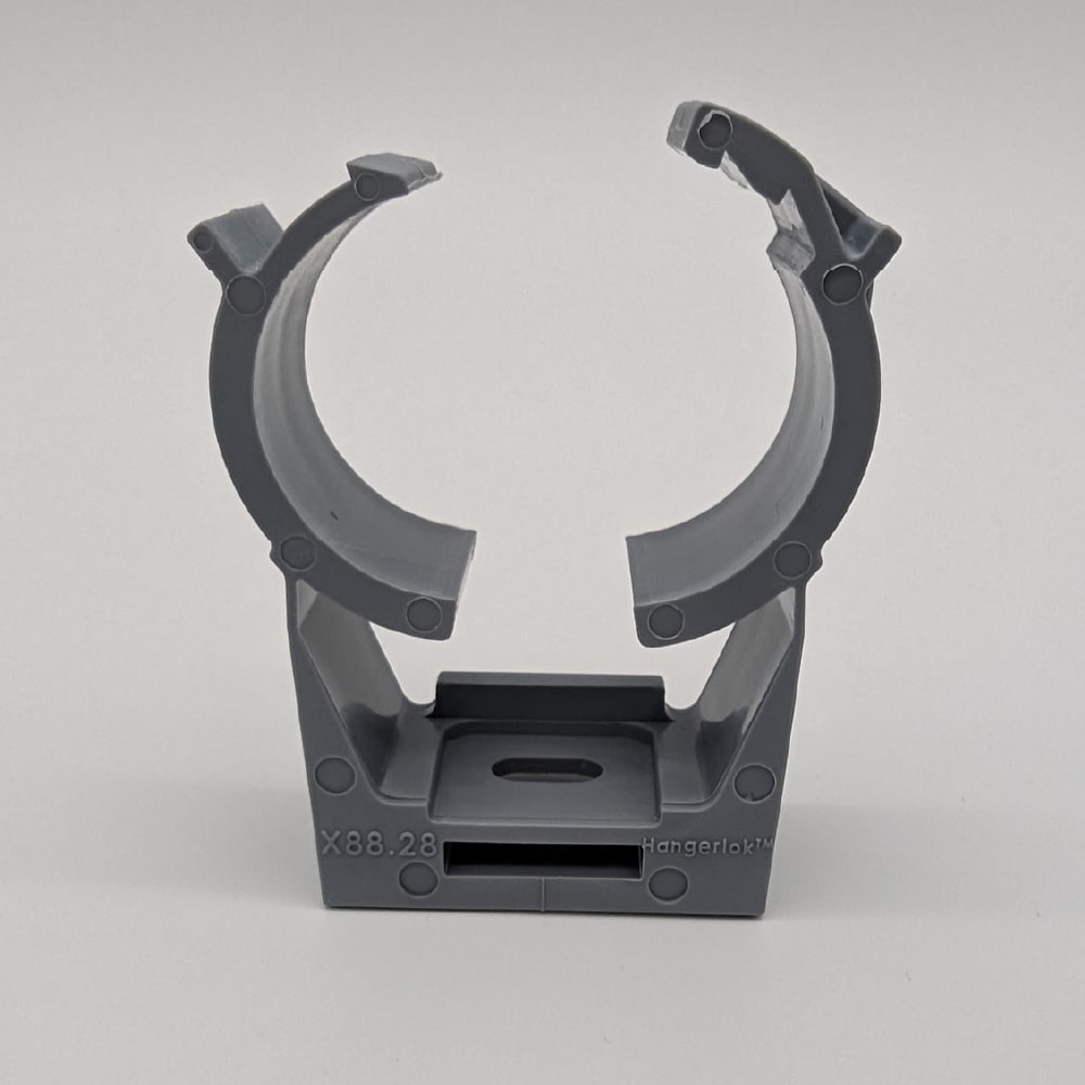 50 -Pack 1-in to 1-in dia Plastic Standard pipe clamp