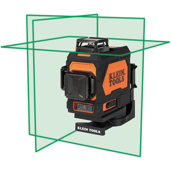 Klein Tools 91-ft Green Self-Leveling Cross-line Laser Level Rechargeable