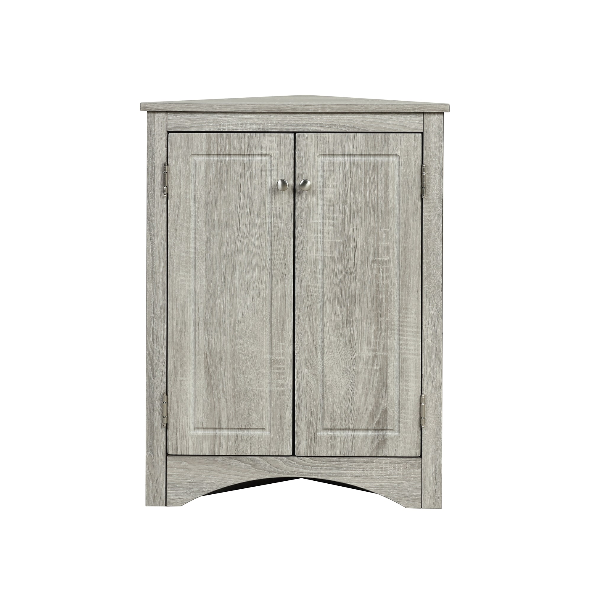 17-in W x 32-in H MDF Oak Wall-mount Utility Storage Cabinet