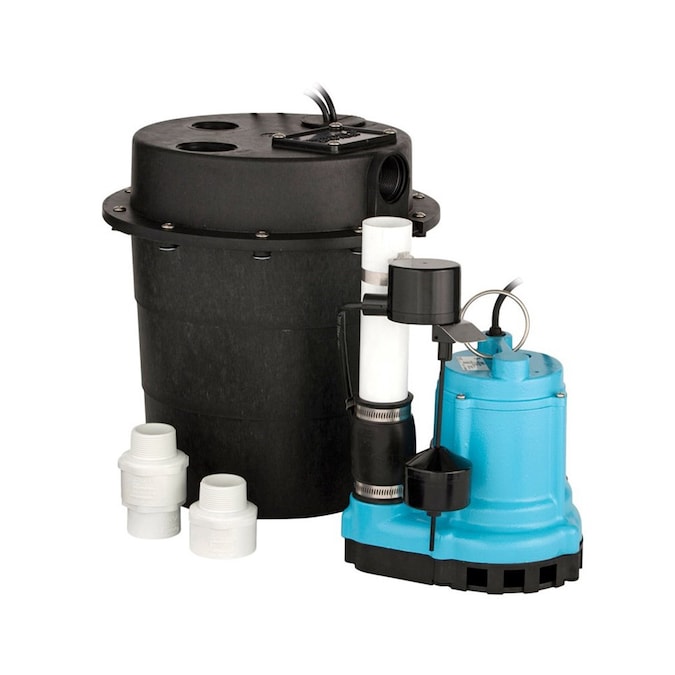 Little Giant 1/3-HP 115-Volt 45-GPM Cast Iron Submersible Utility Pump