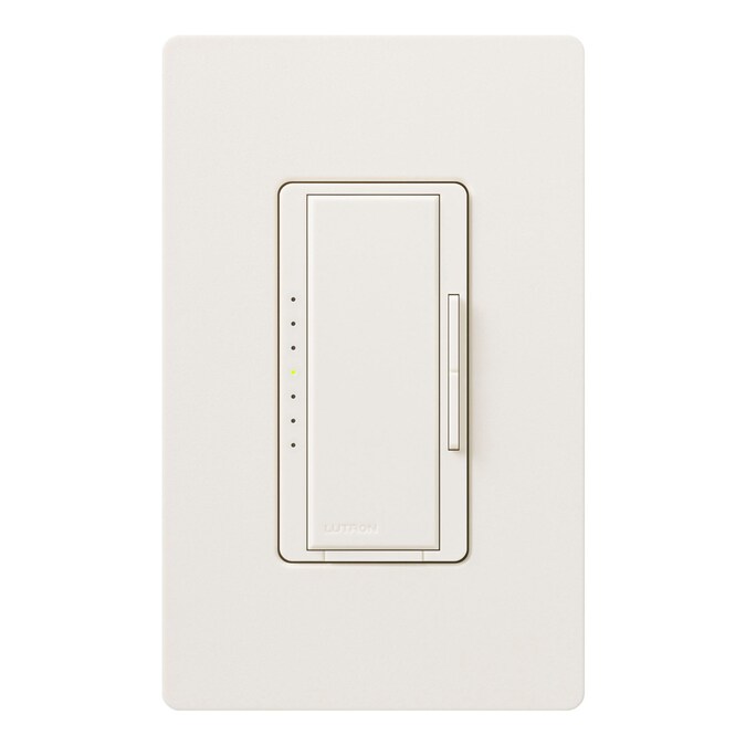 Lutron Maestro Multi-location Decorator Light Dimmer Switch, Biscuit
