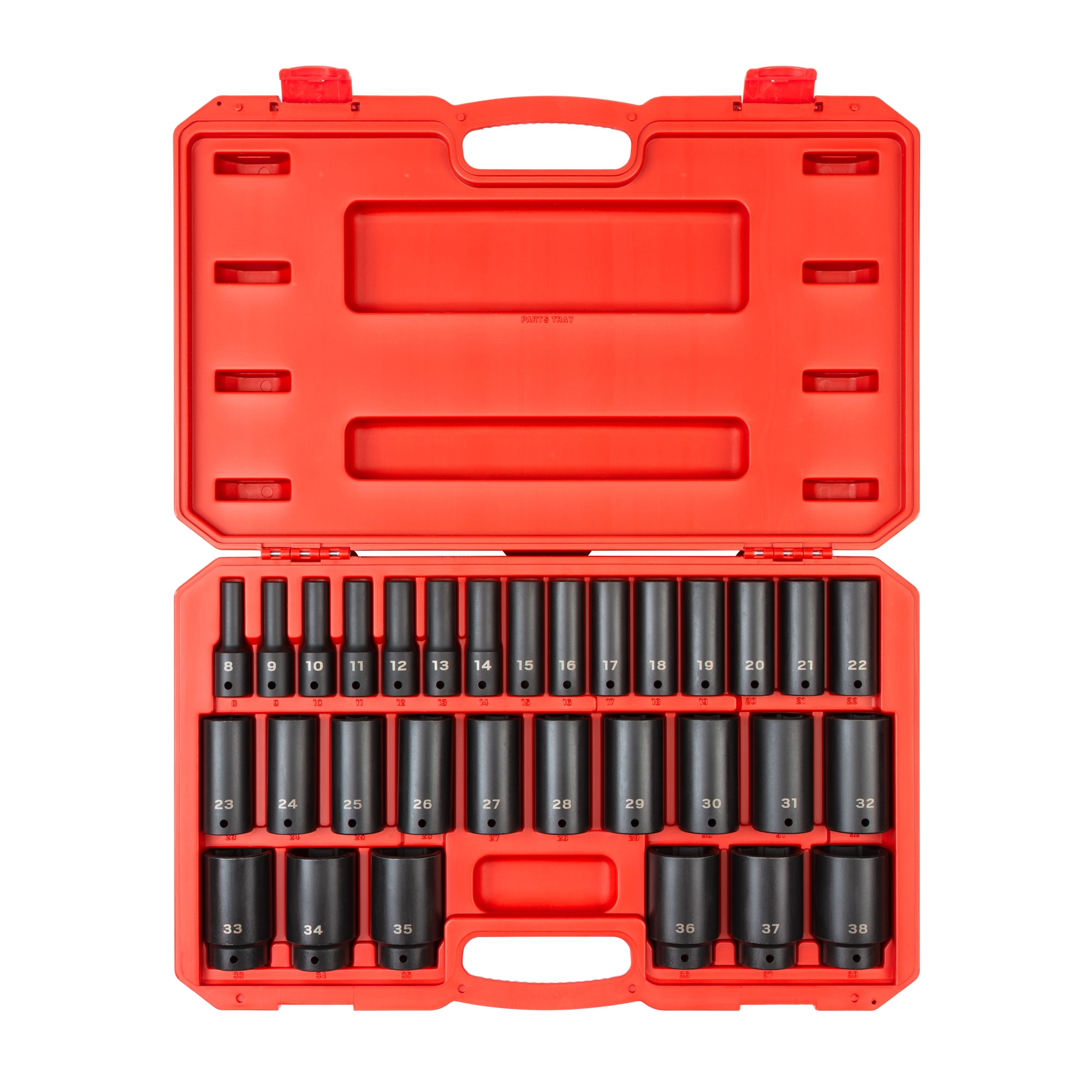 31 -Piece Metric 1/2-in Drive Set 6-point Impact Socket Set