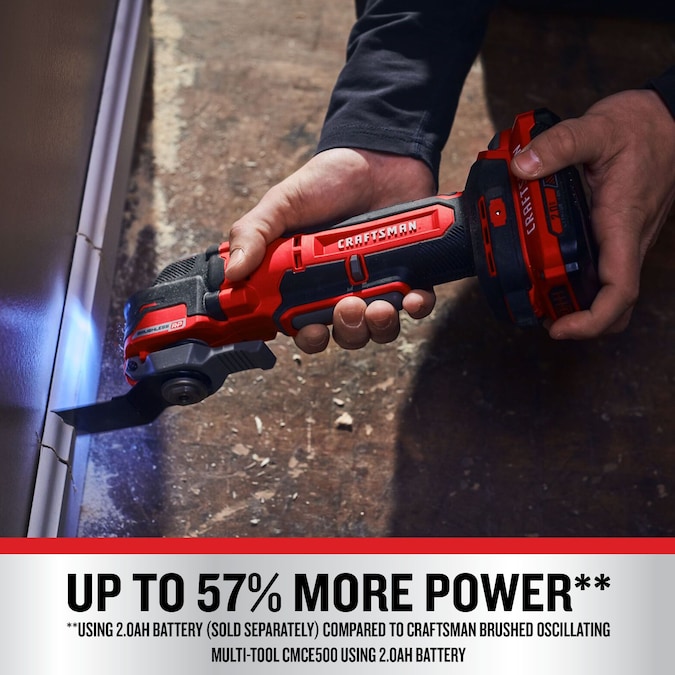 CRAFTSMAN V20 RP 20-volt Max Cordless Brushless Variable Oscillating Multi-Tool - Image 4
