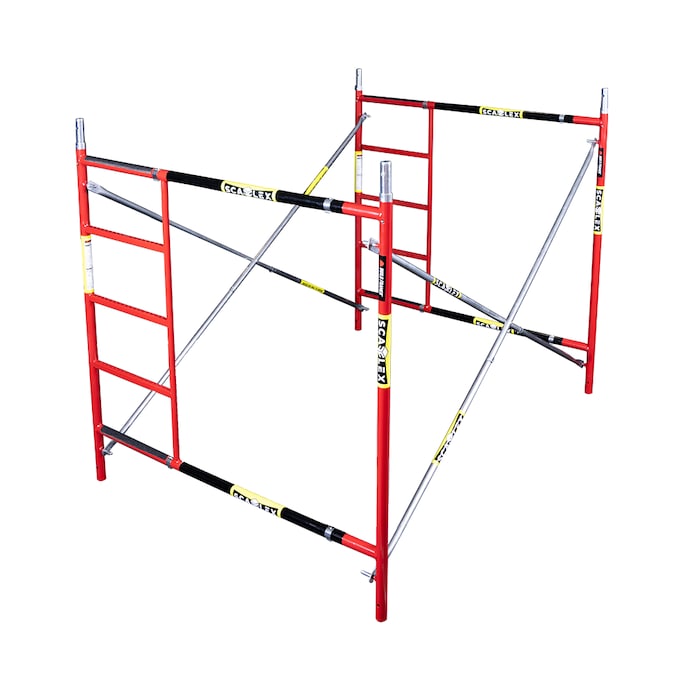Build Frames Steel 5-ft H x 1.57-ft L Exterior/Interior B-Size Masonry Frames SCAFFLEX 2700-lb