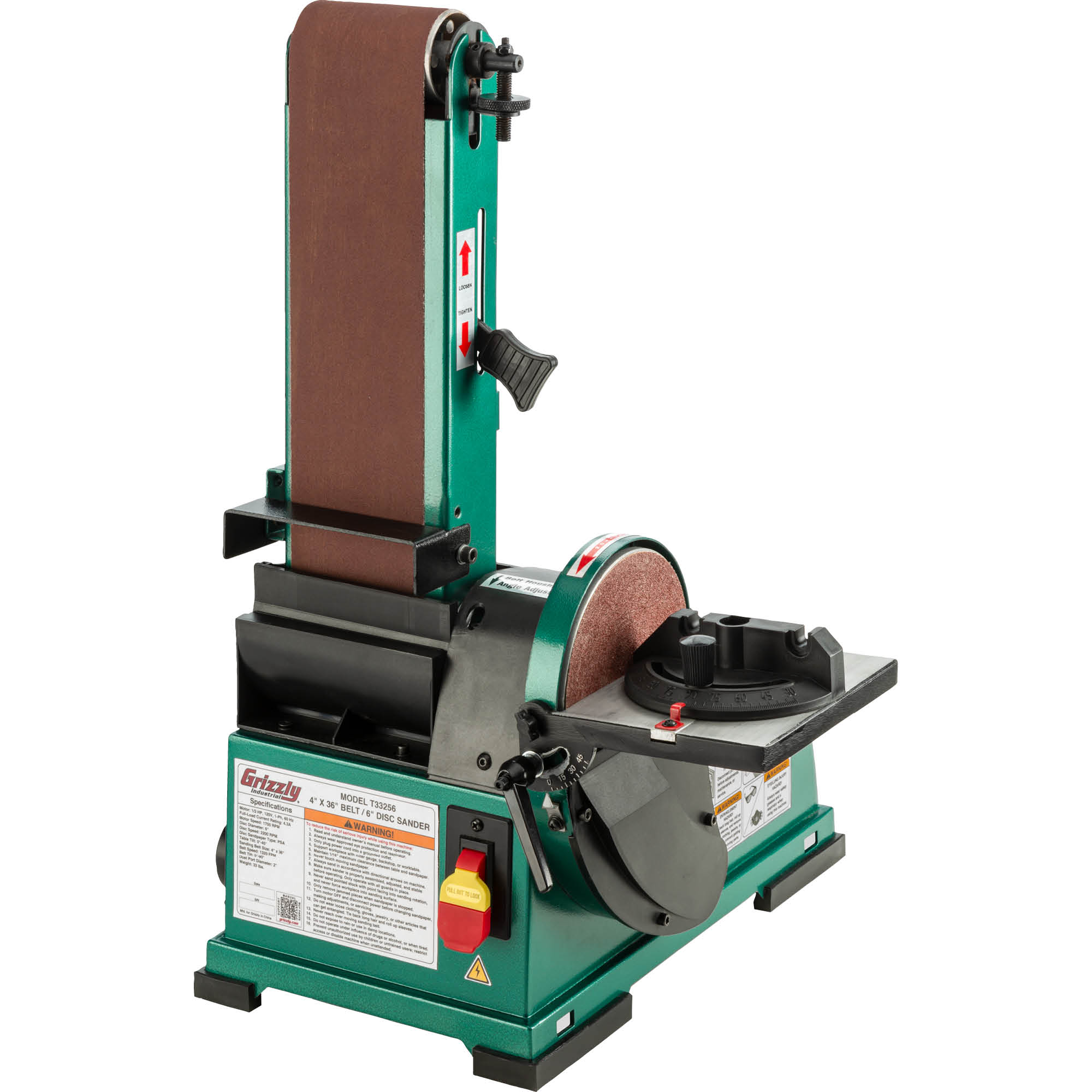 4 x 36 Belt 4.3 -Amp Benchtop Sander