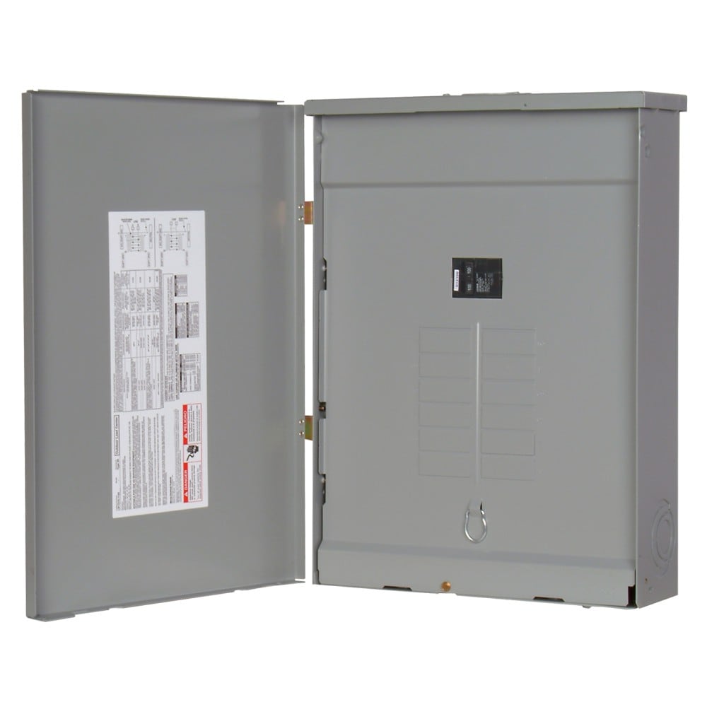SN 100 -Amp 16 -Spaces 32 -Circuit Outdoor Main breaker Plug-On Neutral Load Center
